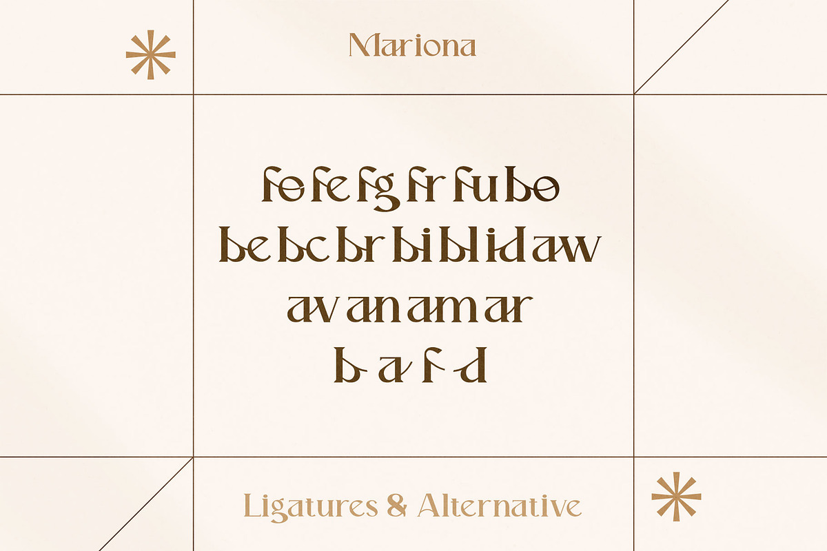 Mariona Luxury Serif Font, a Serif Font by Compaq_Creative (Photo 15 of 15)