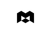 Letter M Modern Logo, a Branding & Logo Template by ganuDESIGN (Thumbnail 3 of 3)