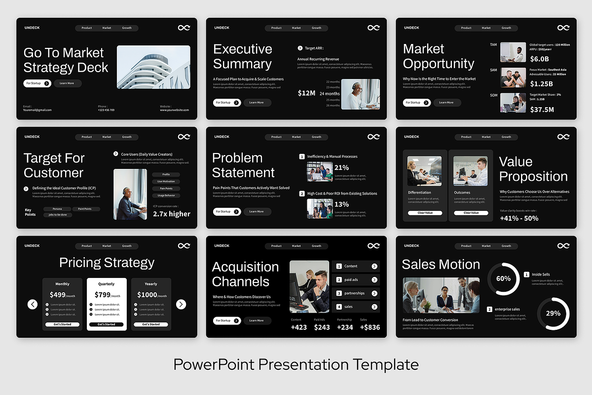 Go-To-Market Deck for Startup, a Presentation Template by Sixtemp (Photo 2 of 3)