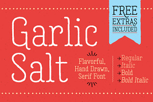 Garlic Salt Font Family