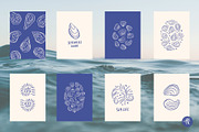 Sea Lover Hand Drawn Wall Art Set, a Graphic by Alena Koval (Thumbnail 15 of 23)