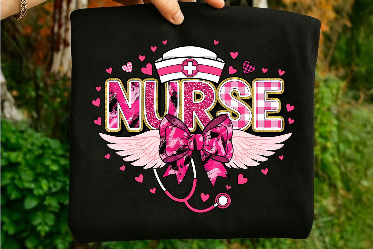 Nurse Valentine Png, an Illustration by Libby Wishes (Photo 1 of 8)