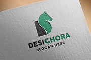 D Letter Horse Logo, a Branding & Logo Template by GladicMonster (Thumbnail 1 of 13)