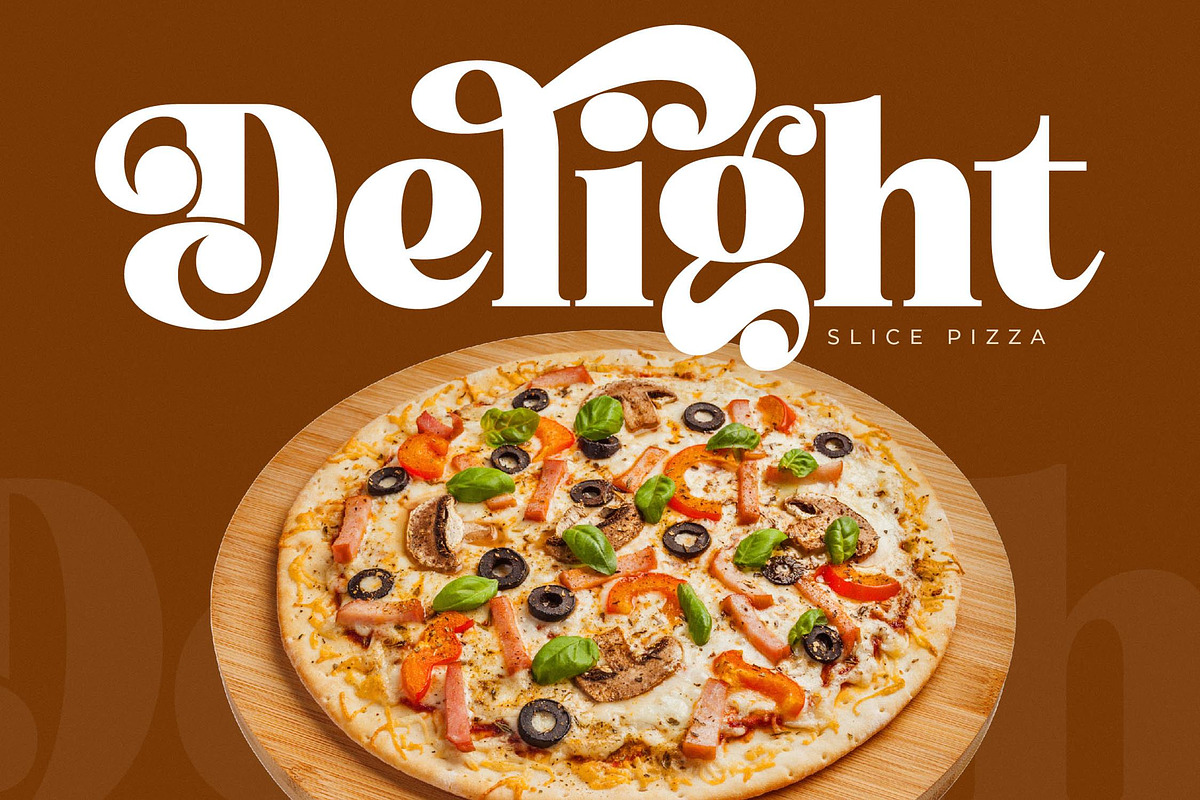 Atlantis Famingo Retro Serif Font, a Serif Font by Letterena Studios (Photo 8 of 15)