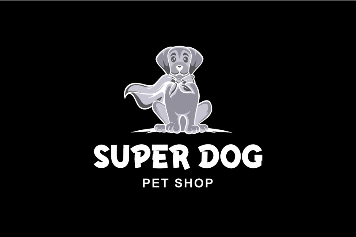 Super Dog Logo, a Branding & Logo Template by MotionMount (Photo 3 of 5)