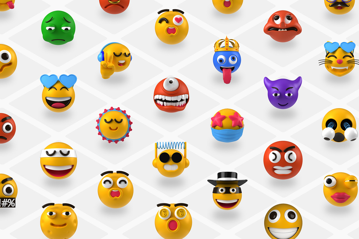 3D Emoji Icons, an Emoji Icon by Vectors Market (Photo 4 of 11)