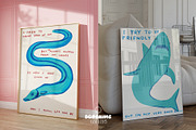Dopamine Gallery – 100 Poster Bundle, a Graphic by Wall Art Print Studio (Thumbnail 34 of 55)