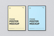Interior Poster Frame Mockup, a Product Mockup by graphypix (Thumbnail 1 of 4)
