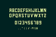 Devgon vintage sports display font, a Font by IHDSTD (Thumbnail 3 of 6)