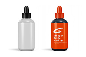 Dropper Bottle Mockup