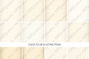GOLD DOTS & STRIPES, a Pattern Graphic by Artfanaticus (Thumbnail 2 of 3)