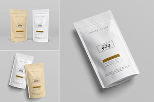 Standing Pouch Mockup