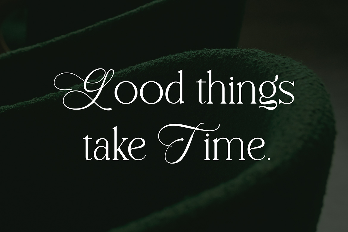 Atelier Blume - Serif & Script Font, a Script Font by agnyhasyastudio (Photo 16 of 17)
