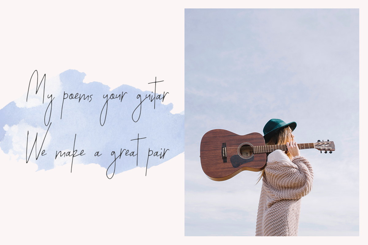 Weendovre, a Script Font by Quothron (Photo 4 of 6)