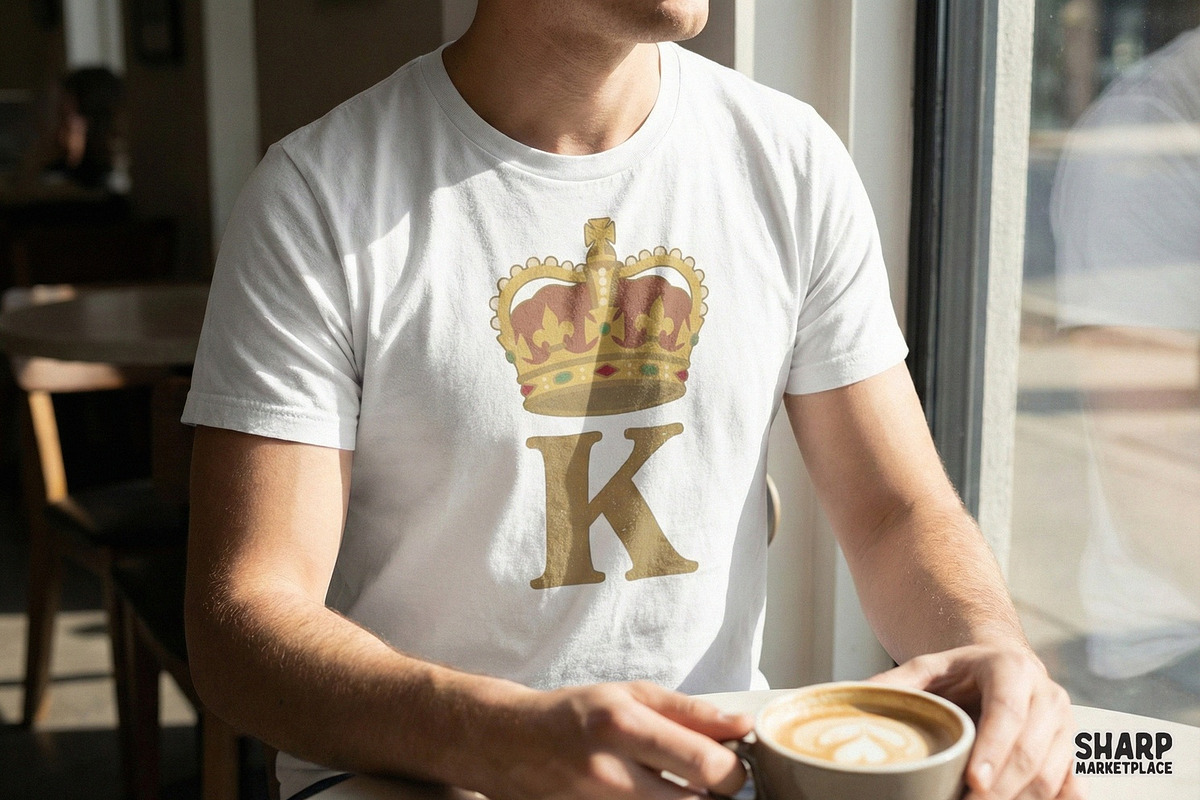 King Crown K PNG, Regal Monogram, an Illustration by SharpMarketplace (Photo 4 of 4)