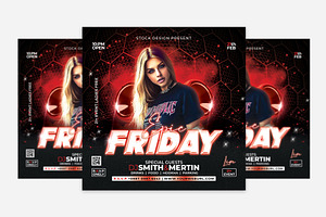 Party Flyer Template, a Flyer Template by Stock_Design