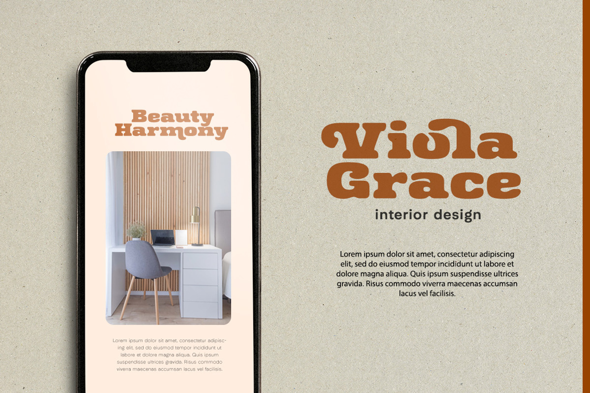 Sernest Display, a Sans Serif Font by Letterhend Studio (Photo 10 of 10)