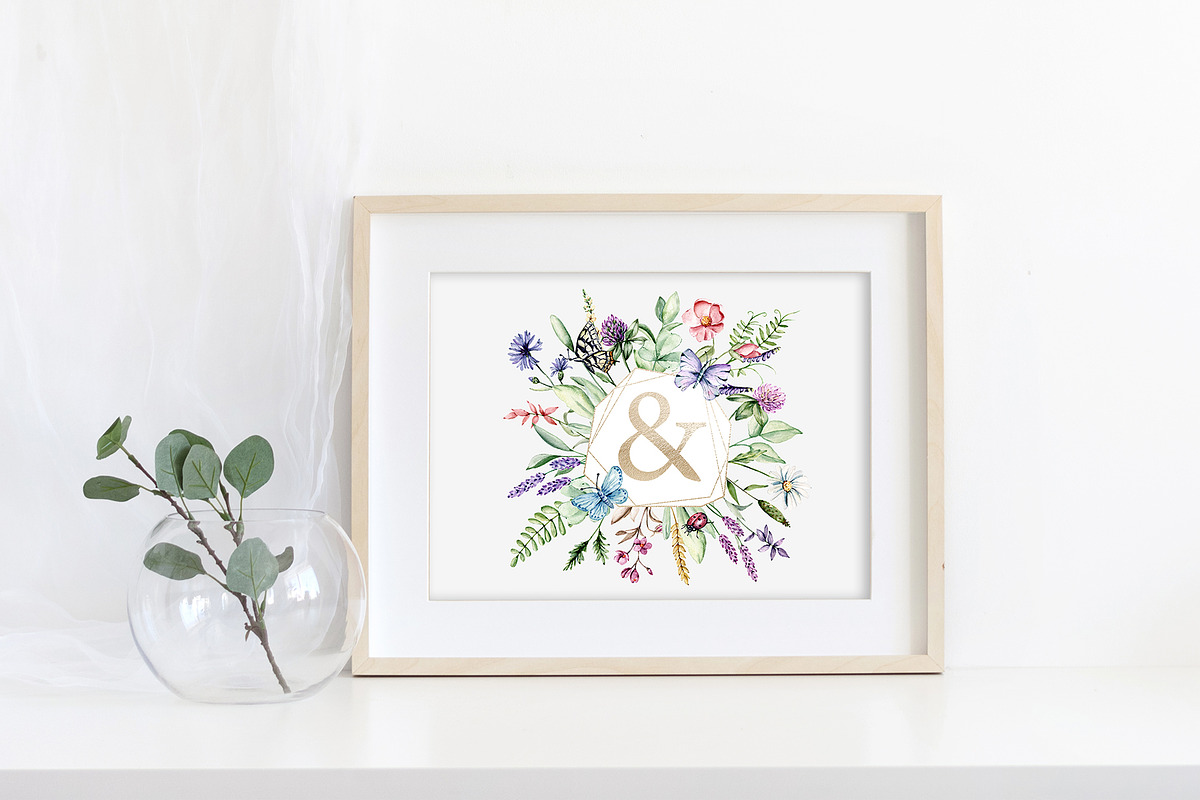 SALE! Watercolor set wild flowers., an Illustration by Larisa Maslova (Photo 5 of 9)