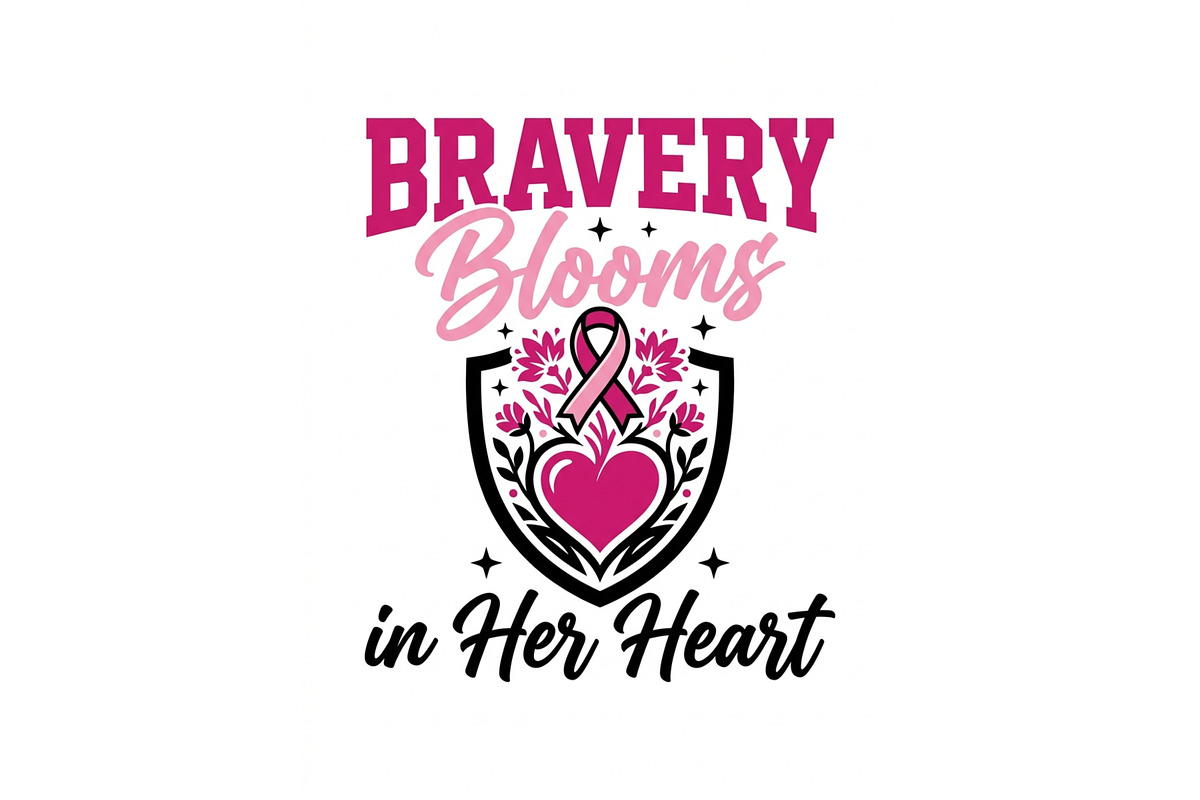 Breast cancer warrior t-shirt design, an Object Graphic by jahid234 (Photo 3 of 3)