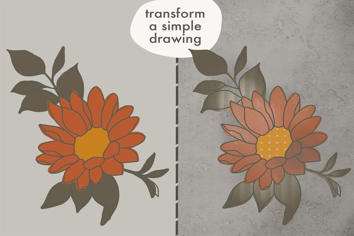 Paper texture brushes for Procreate, a Brush Add-On by Andreen (Photo 3 of 5)