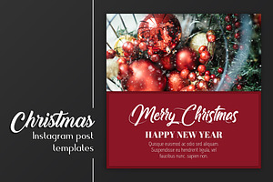 Christmas Instagram Post Template