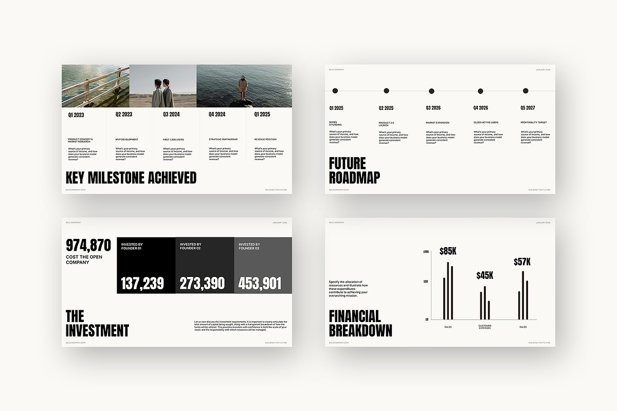 Bzle : Investor Pitch Keynote preview 6