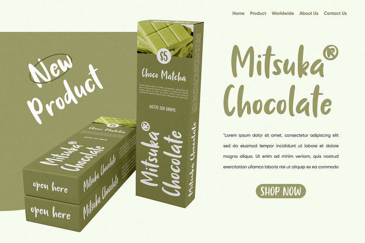 Matchalica, a Font by Essentials Studio (Photo 3 of 8)