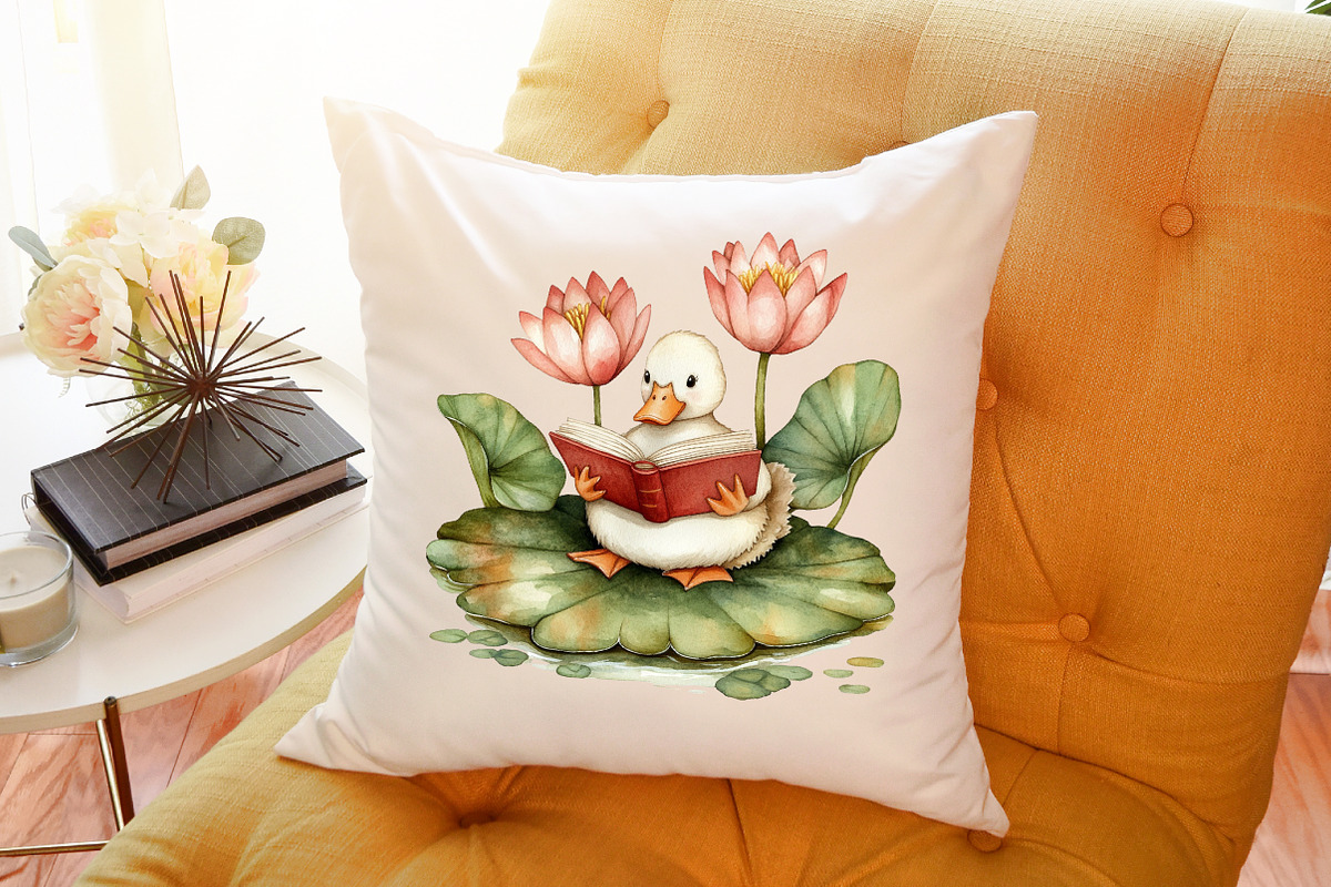 Animals Love Reading Clipart, an Illustration by Sublimation Artist (Photo 6 of 6)