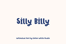 Silly Billy Cute Font