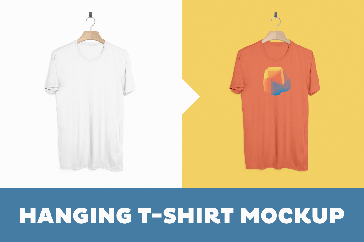 Hanging T-Shirt Mockup Template | Shirt Mockups ~ Creative Market