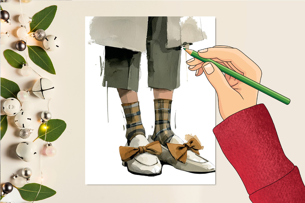 Autumn Watercolor Clipart Set, an Illustration by DreamCafeArt (Photo 6 of 6)