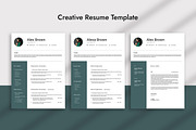 Creative Resume Template, a Resume Template by slidestock55 (Thumbnail 5 of 6)