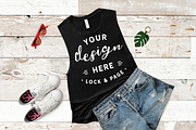 Mockup Bundle Bella Canvas T-Shirt, a Household Mockup by lock and page (Thumbnail 32 of 45)