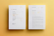 Resume Template Pack | Michelangelo, a Resume Template by AAO.Design (Thumbnail 2 of 7)