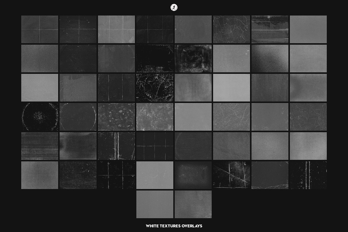 100 White Textures Overlays, a Texture Graphic by Freezerondigital (Photo 14 of 20)