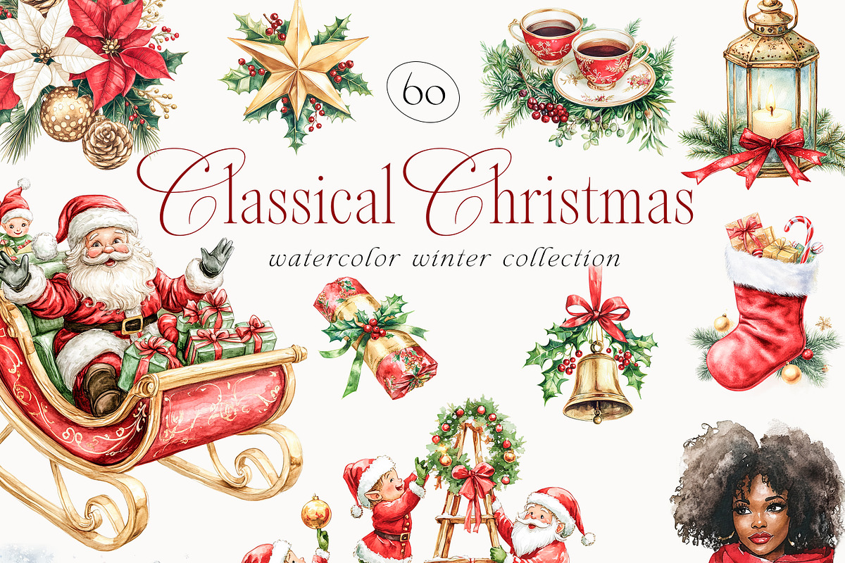 New! Winter Christmas Edition, a Seasonal Illustration by Isabelle Salem (Photo 48 of 227)