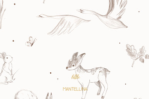 Kids wallpaper forest animals