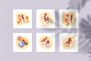 People relaxing on summer beach set, a Person Illustration by Good Studio (Thumbnail 4 of 4)