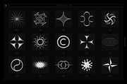 Acid & Chrome Abstract Shapes Bundle, an Object Graphic by Samolevsky (Thumbnail 16 of 25)