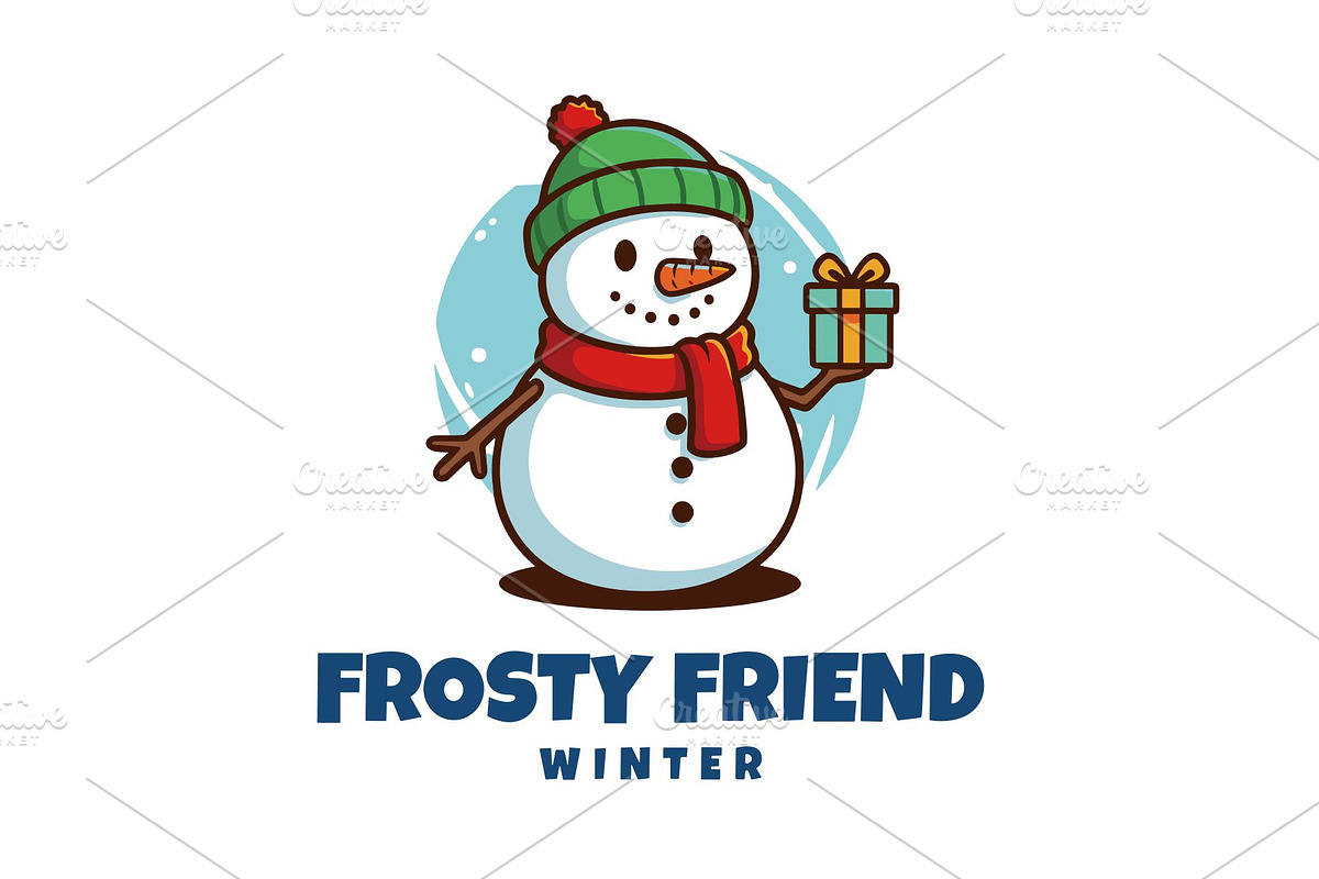 Frosty Friend Winter, an Animal Illustration by Izdihaar_Studio (Photo 1 of 3)