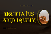 Second Causes Font, a Serif Font by 177Studio (Thumbnail 2 of 8)
