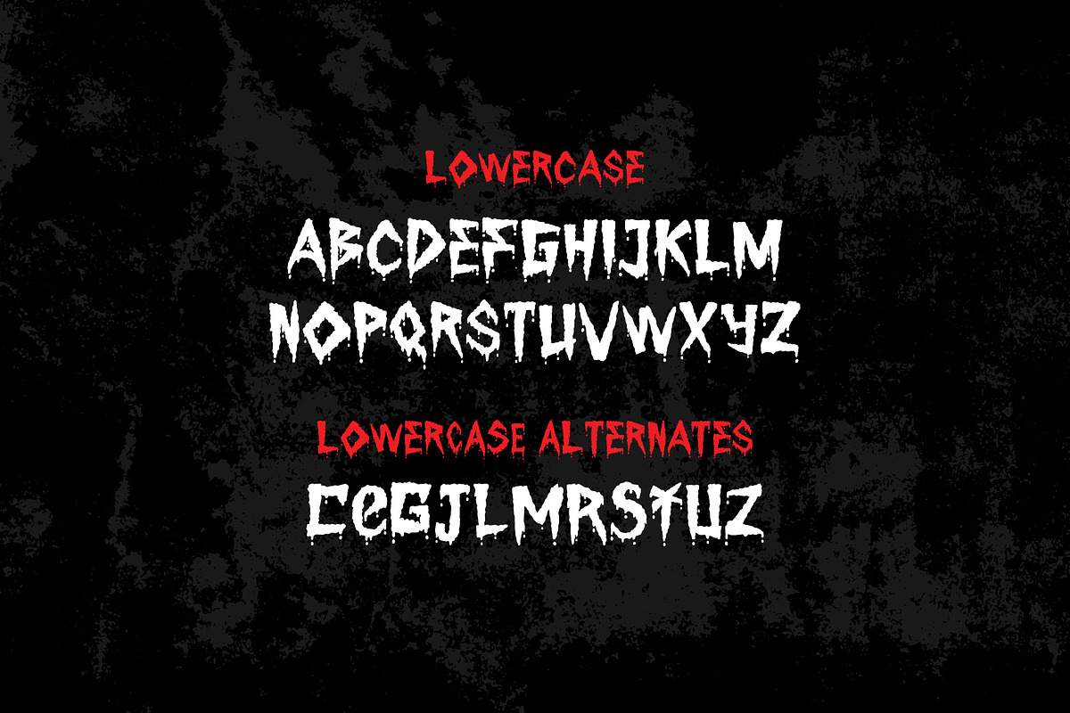 CRYPDRIP Typeface, a Handwritten Font by ANDR35 (Photo 6 of 9)