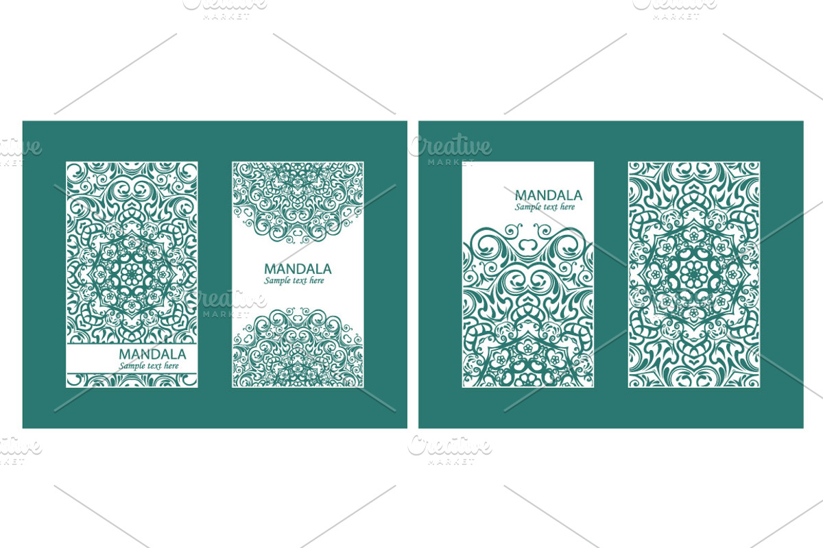 Set of wedding 28 elements, an Invitation Template by BEZIL-ART (Photo 11 of 15)