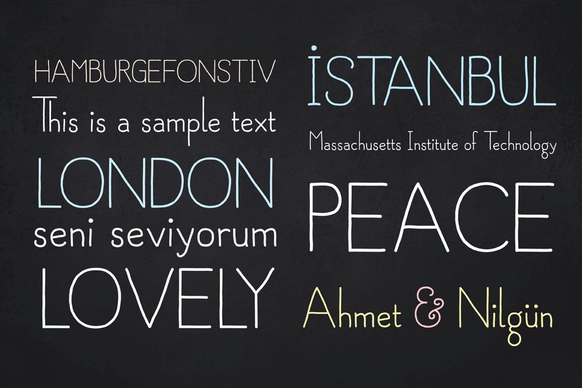 Minik - Cute Font Family preview 3