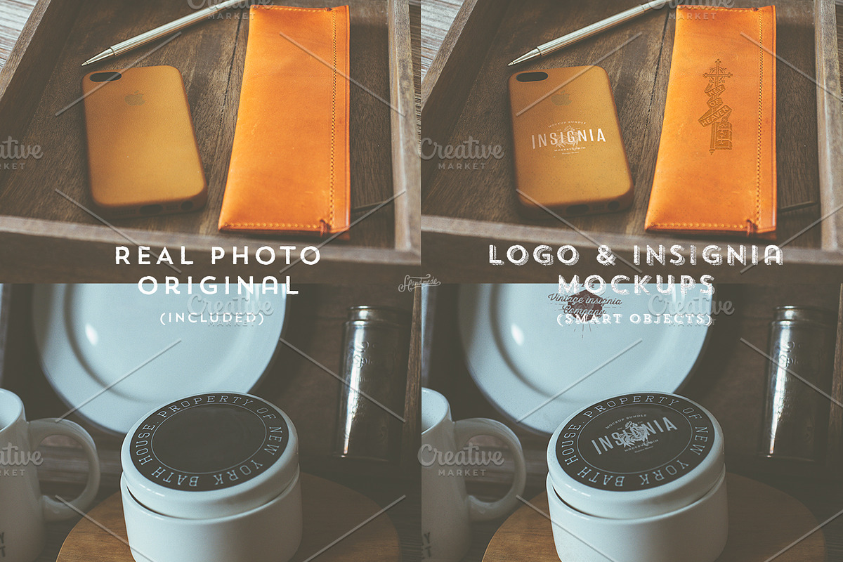 50 Hip Logo Overlay Mock-ups, a Packaging Mockup by Madebyvadim (Photo 5 of 5)