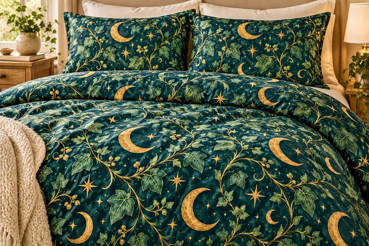 Moonlit Library Seamless Pattern, a Pattern Graphic by Colorsfav (Photo 3 of 7)
