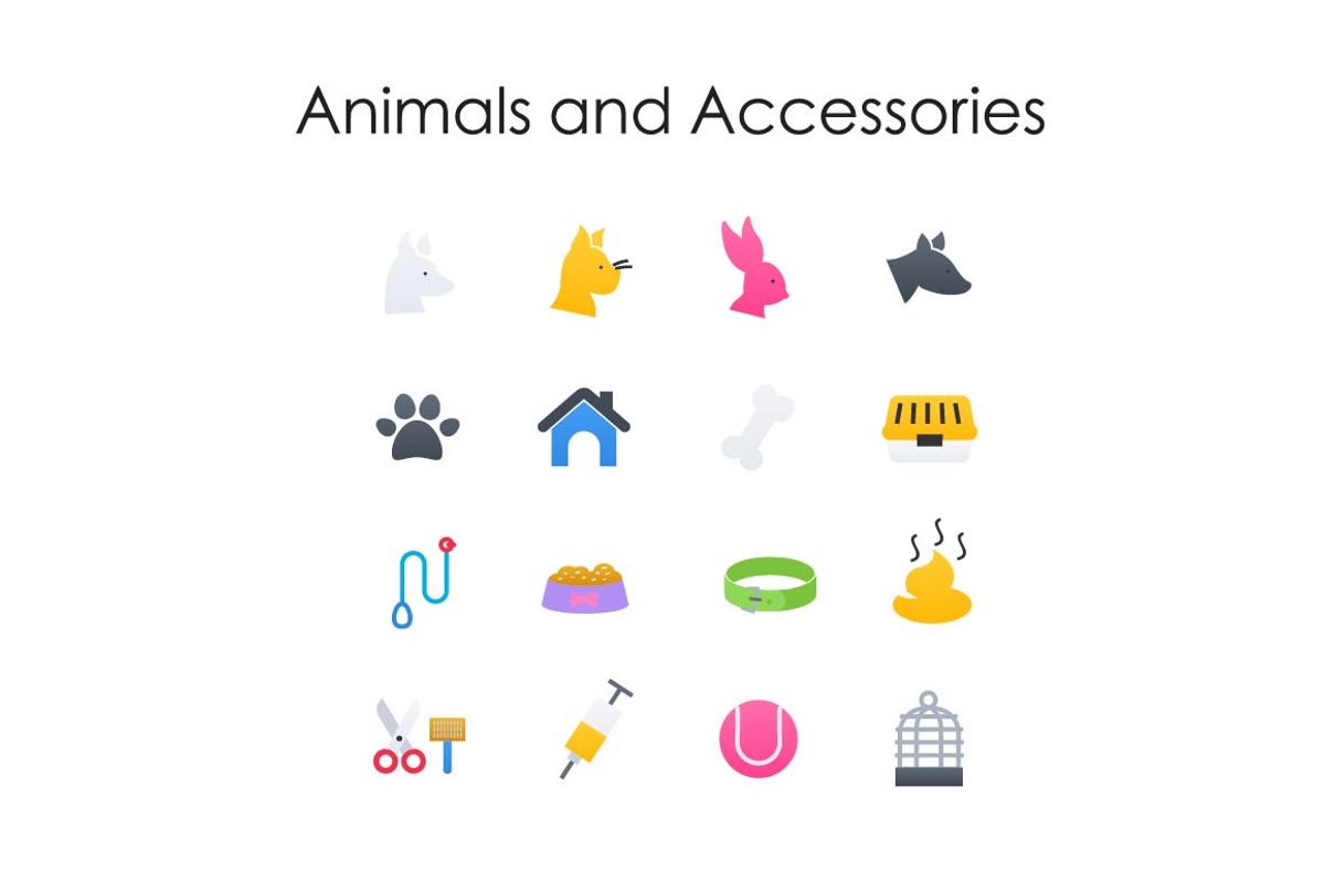 Animals and accessories, an Outline Icon by Karawan (Photo 3 of 4)