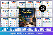Creative Writing Practice Journal, a Stationery Template by Mustafiz (Thumbnail 1 of 3)