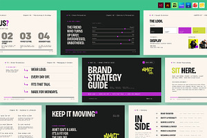 Brand Strategy Presentation Template, a Presentation Template by BrandPacks
