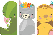 Alphabet animals for kids, an Animal Illustration by Lesya Skripak (Thumbnail 4 of 6)